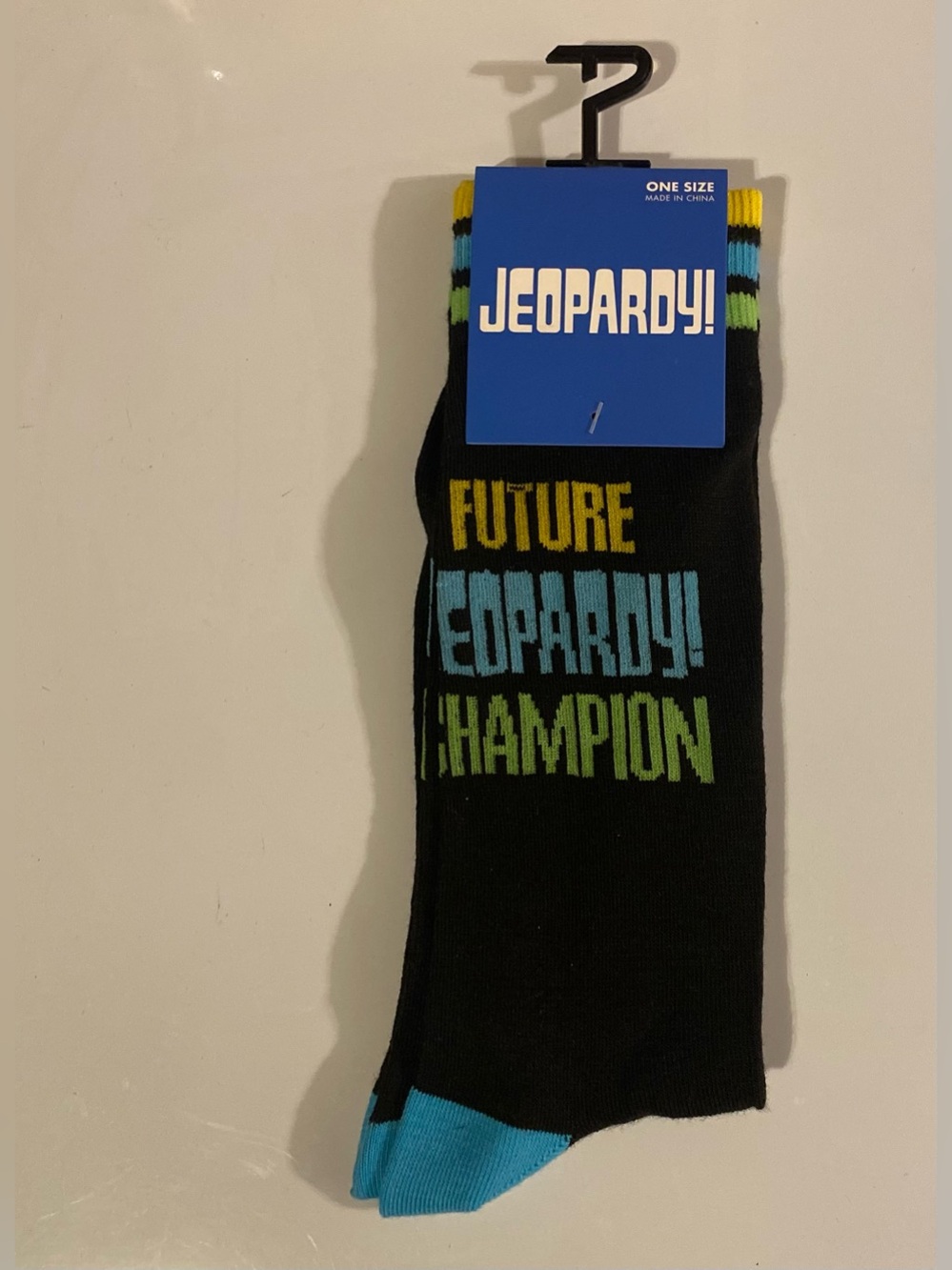 Fun Novelty Socks Featuring Jeopardy